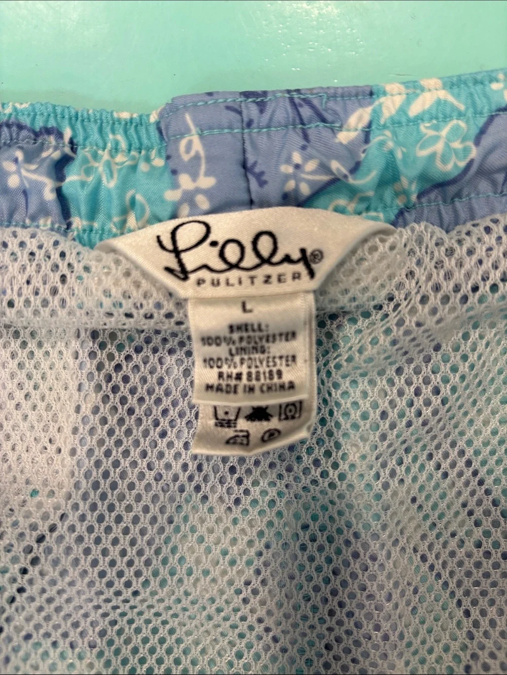 Lilly Pulitzer Print Swim Trunks